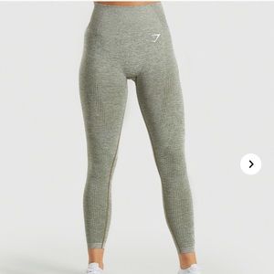 Gymshark vital seamless legging in khaki